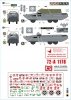Star Decals 72-A1178 D-Day DUKW. British Amphibians # 3. 101 Coy (GT) and 377 Coy (GT) RASC. 1/72